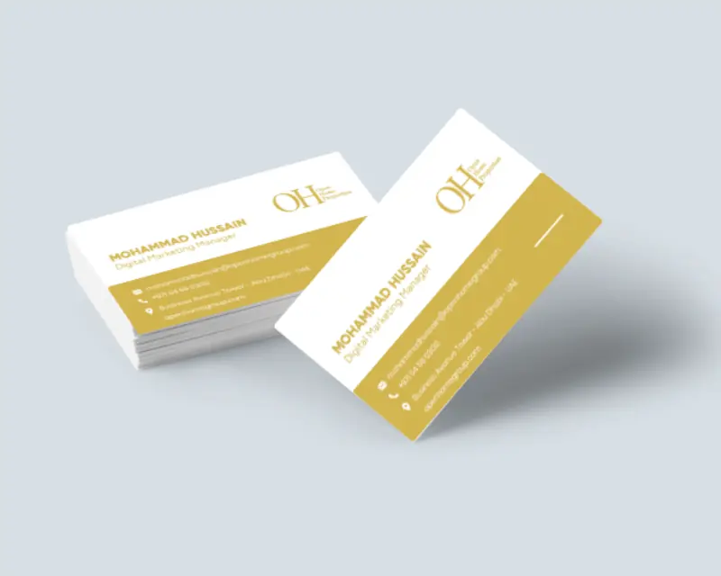 Open Home Group business cards